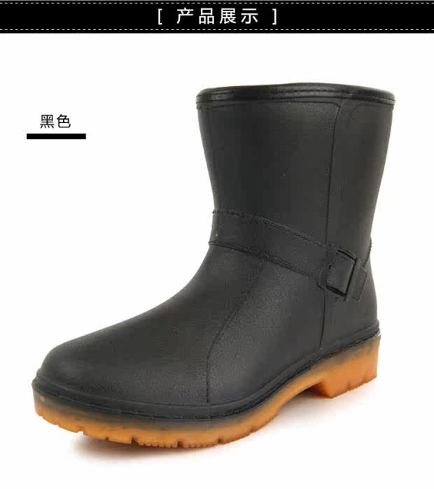 Chaussures - bottes caoutchouc homme pour hiver - semelle tendon - Ref 959281 Image 48