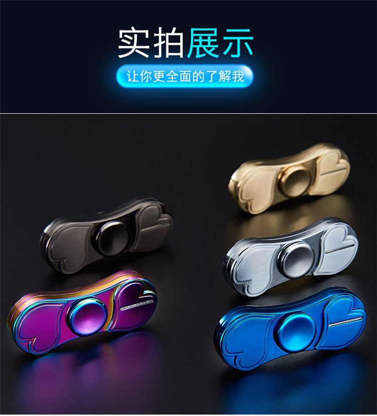 Mới ngón tay gyro đỏ bật lửa sạc cá tính bật lửa sáng tạo tùy chỉnh đèn LED nhấp nháy để gửi bạn trai bật lửa khò