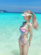 Women's Swimsuit 2023 New Bikini Sexy Split Pure Desire High-Level Meat Covering Internet Celebrity Style Small Breasts Gathered Mermaid