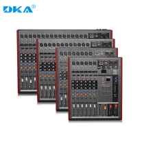 DKA professional 6 8 12 16 road wedding conference home large stage performance mixer with effect with USB