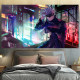 Japanese-style anime spell back to battle background cloth cartoon hanging cloth room wall layout bedside wall cloth decorative painting tapestry