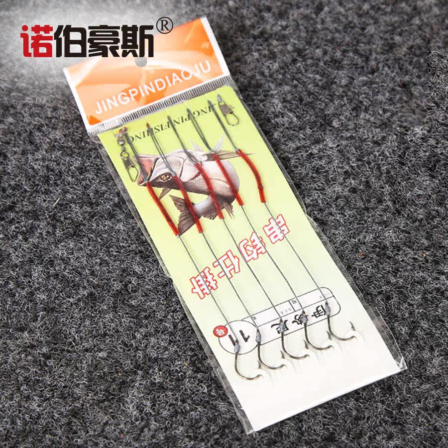 Anti-winding Anti-bite winding tied line Iseni string hook Tied line Fish hook Explosion hook Fishing gear Fishing accessories