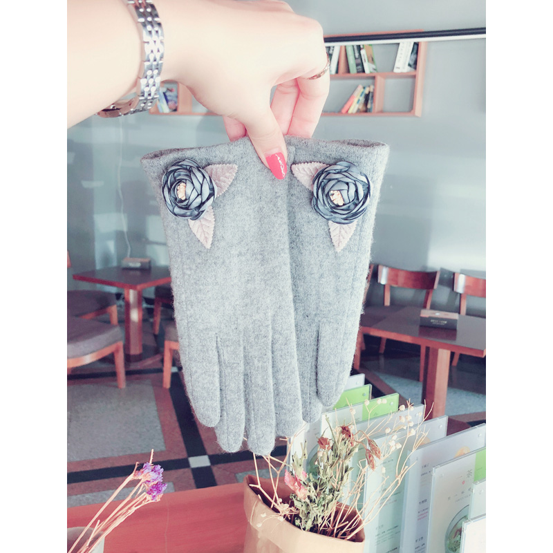 Gants pour femme BUBU en Laine cachemire - Ref 3156125 Image 3
