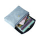 Mini coin purse card holder two-in-one men's large capacity portable small wallet short style women's multi-layer simple coin bag soft