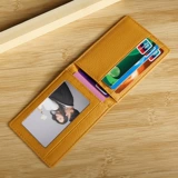 Универсальный картхолдер, ультратонкий чехол для водительских прав, маленькие карточки, сумка через плечо, из натуральной кожи