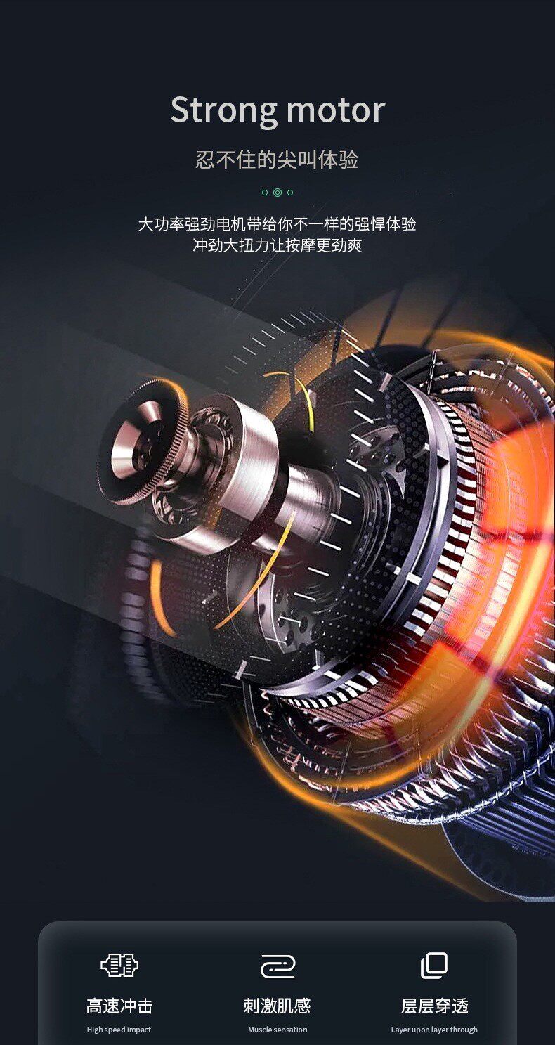 Массаж пушка 厂家直供亚马逊三角筋膜枪电动家用健身按摩枪肌肉放松筋膜按定制