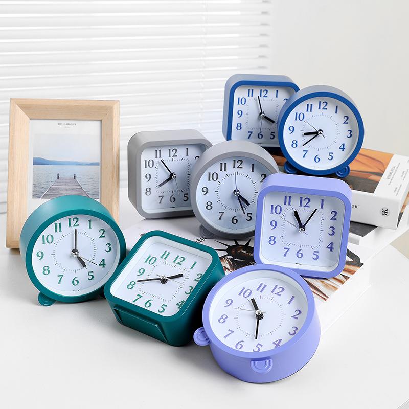 Customize the new sloth minimalist Wind Home Decorative Watch Students Jump Seconds Alarm Clock Children's Bedroom Desk Bell-Taobao