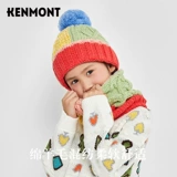 Детская шапка, шарф, удерживающий тепло комплект, милый шарф-платок, 4-8 лет