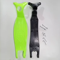 Детская базовая плита, зеленые педали, подходит для подростков