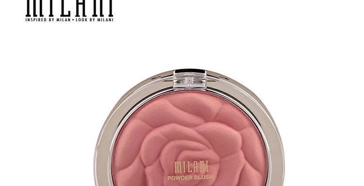 Milani dập nổi cánh hoa hồng phấn trang điểm nude chính hãng tự nhiên tan đỏ phấn rouge làm sáng da khả năng sửa chữa Hoa Kỳ - Blush / Cochineal