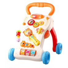 优乐恩婴儿学步车宝宝手推车学走路多功能儿童6-18个月助步玩具车