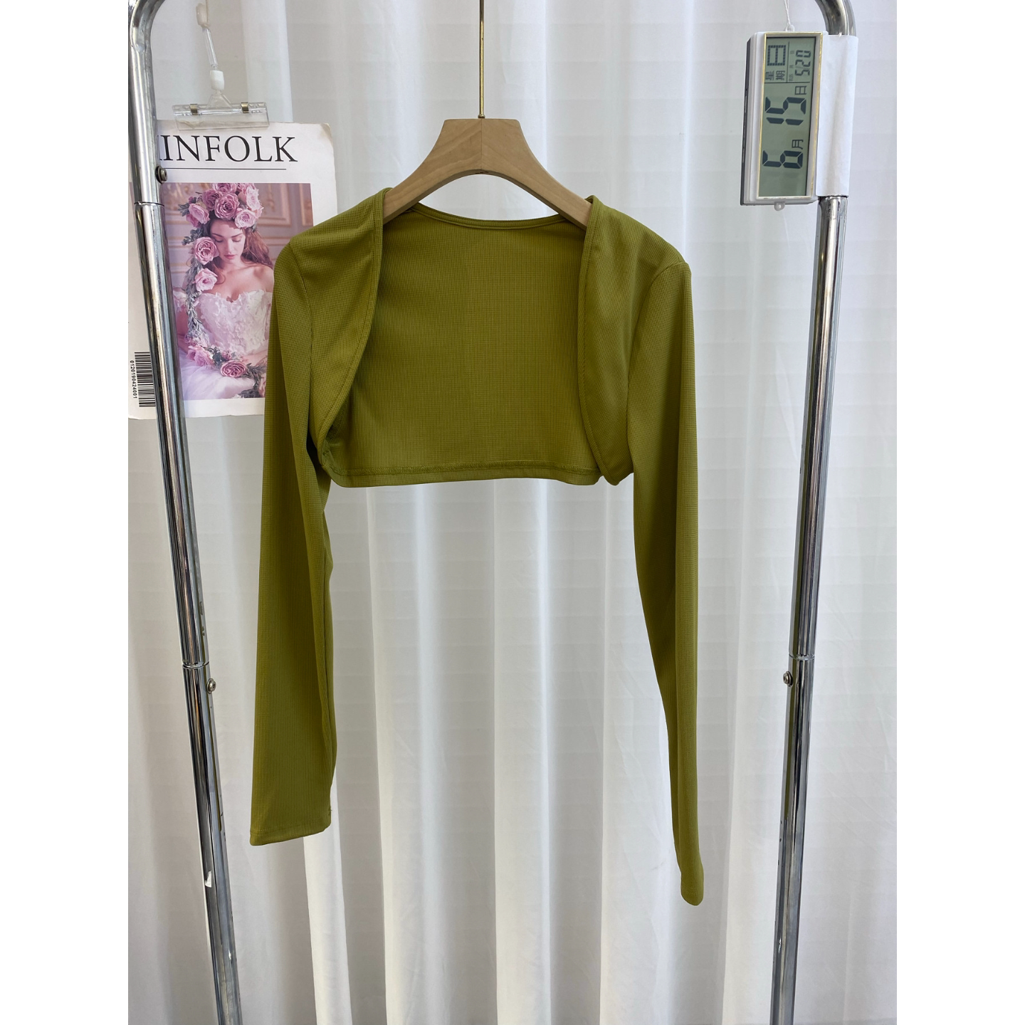 o6064新款时尚百搭针织衫女显瘦上衣