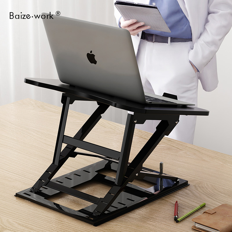 Standing Standing Desk Laptop Monitor Desktop Booster Stand Standing Workbench Office Computer Desk