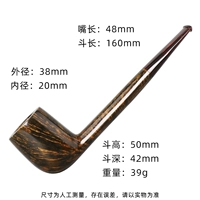 9 видов длинноногих бильярдных шаров с прямой ручкой золотого контрастного цвета. Случайные цвета мундштука