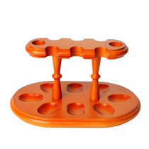 Woody 8-position beech pipe rack pipe collection rack solid wood pipe rack multi-position pipe rack pipe display rack