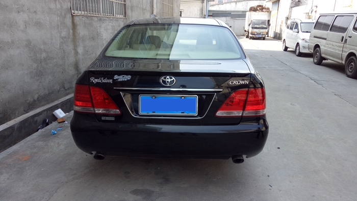 04-09 Toyota Crown đuôi 12 vương miện chuyên dụng đuôi cũ vương miện đặc biệt sửa đổi với đuôi sơn cánh lướt gió mazda 3 2020