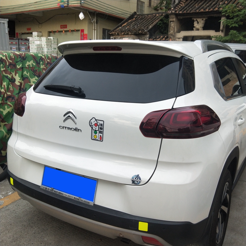 Đuôi Citroen C3-XR Đuôi 15-18 C3-XR Đuôi đặc biệt sửa đổi c3-xr miễn phí với cánh trên sơn - Sopida trên cánh gió xe hơi