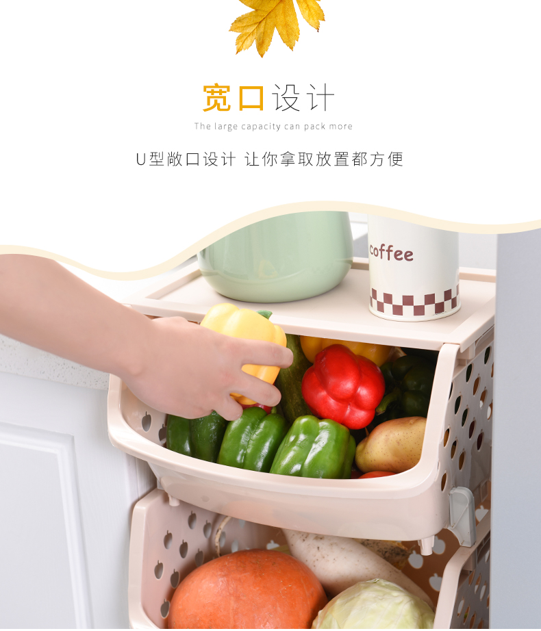 Kệ bếp sàn nhiều tầng cung cấp không gian thiết bị gia dụng nhỏ cửa hàng bách hóa trái cây giỏ rau giỏ kệ - Thiết bị sân khấu đèn chớp led