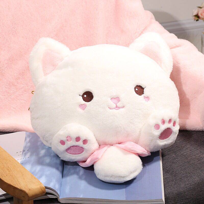 Warm baby rechargeable cute girl with plush hand warmer cartoon hot water bottle unassemble wash warm water bag electric heating Bao Dong