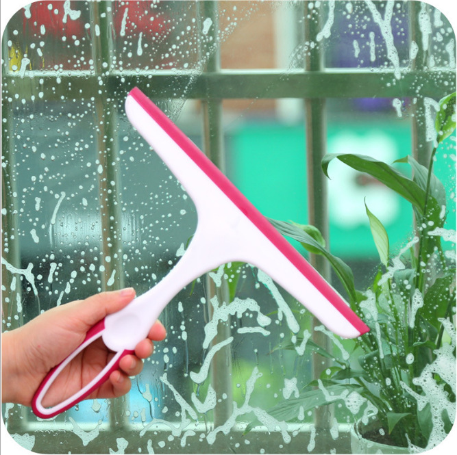 Company household soft glass wiper cleaner toolGlass wipe window bathroom tile double-sided scraper