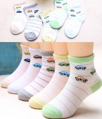 Trẻ em gái và trẻ em trai vớ mùa xuân 2-5-8-12 tuổi và mùa hè vớ cotton mỏng lưới chàng trai thở vớ.