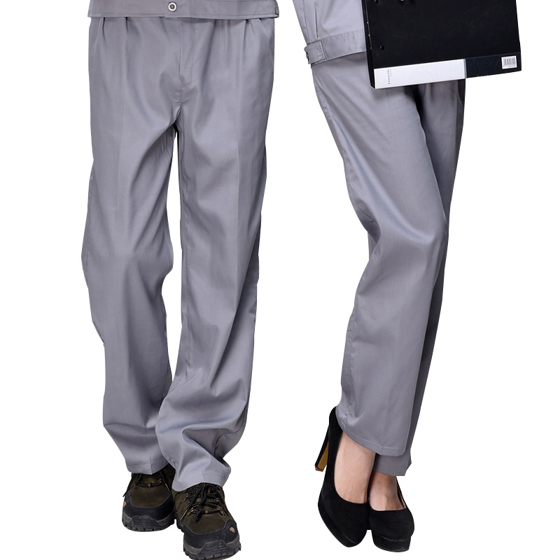 Workclothes quần Lao động quần bảo vệ dày chịu mài mòn workpants mùa xuân, mùa hè, mùa thu và mùa đông hàn sửa chữa máy màu xanh tươi sáng tro màu xanh tùy chỉnh