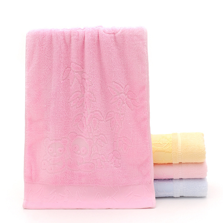 Bamboo Pulp Fiber Towel for Face Washing, Absorbent, Antibacterial, Soft, Household, Adult, Thickened, Large Face Towel, Bathing, Couple, Men and Women Bamboo Pulp Fiber Towel for Face Washing, Absorbent, Antibacterial, Soft, Household, Adult, Thickened, Large Face Towel, Bathing, Couple, Men and Women
