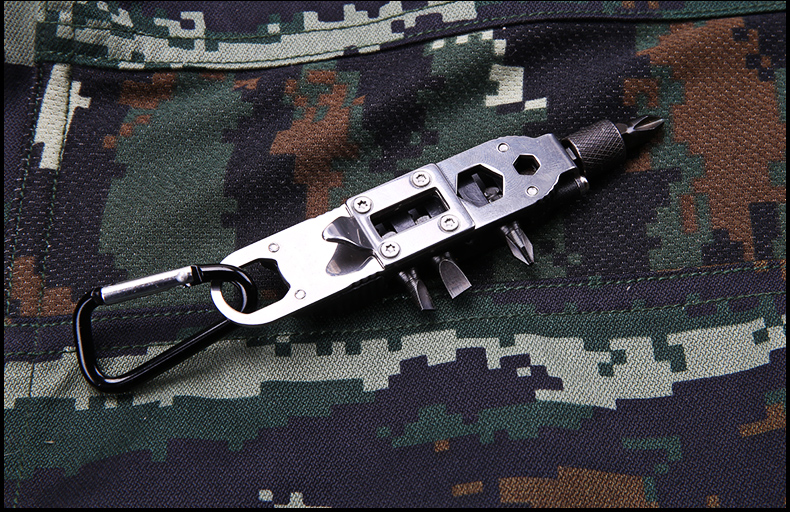 顿 Dụng cụ đa chức năng Dụng cụ vặn vít mở chai ngoài trời Công cụ Keychain - Công cụ Knift / công cụ đa mục đích dao gam