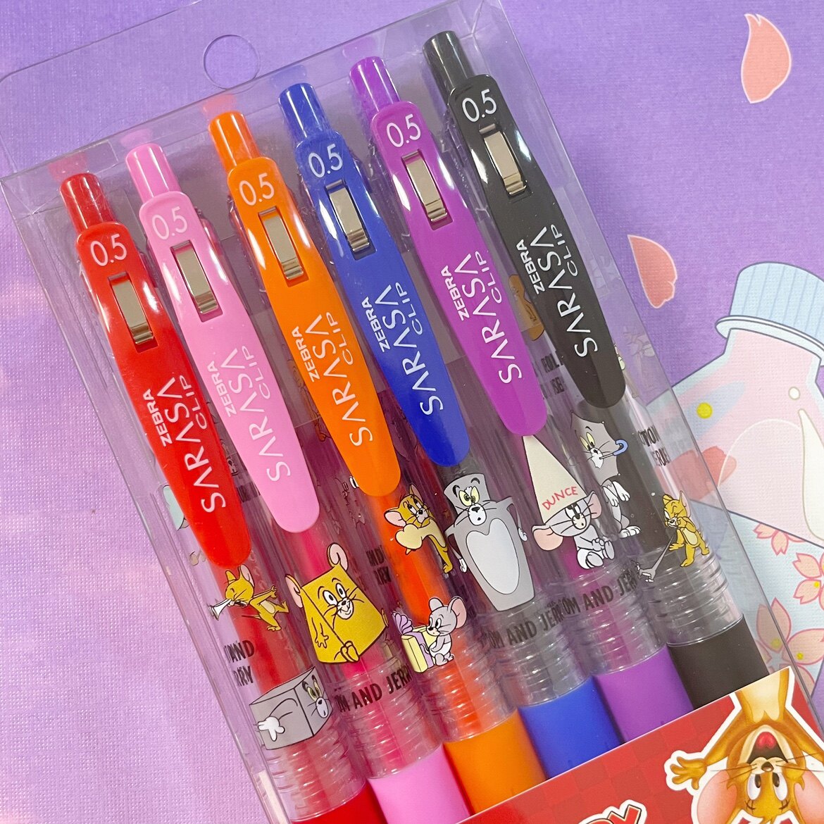 New product for sale Japanese zebra zebra qualified JJ15 middle sex pen cat and mouse Tom Jerry Color suit 