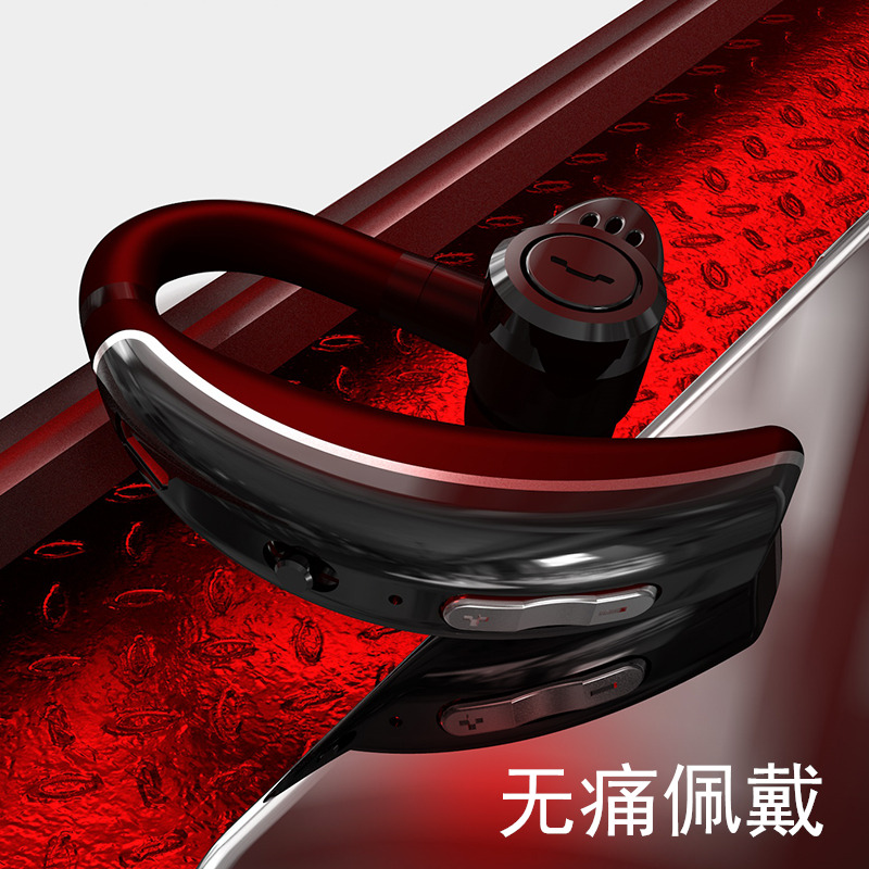 Wireless Bluetooth headphone ear hanging plug driver special standby ultra long P30 single ear 8plus Applicable Xiaomi 10 Apple xr Huawei nova6 basket 5pro 5pro monitor p40 mobile phone vi