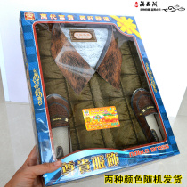 Burning paper sacrificial supplies paper clothes paper money black paper simulation mens cotton clothes Qingming cold clothing festival Zhongyuan Festival