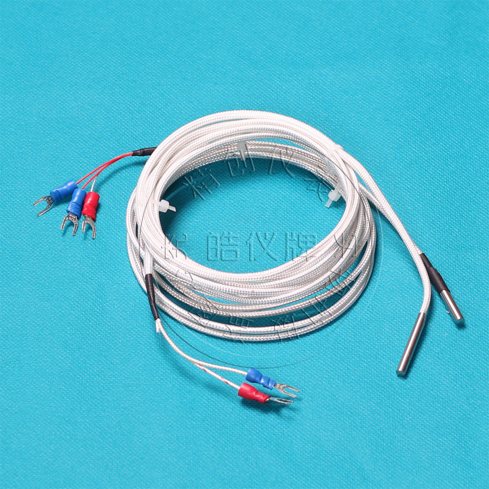 Temperature sensor Thermal resistance PT100 Jane type PTFE Silver Plated Waterproof type
