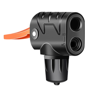 自行车打气筒打气嘴头多用法嘴美嘴英嘴单车多功能充气头配件大全