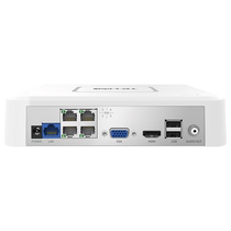 TP-LINK TL-NVR6104C-B4P 4-port 270m long-distance PoE power supply 4-way single-disk network hard disk video recorder H265 HD surveillance