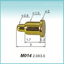 pogopin patch ultra-small ultra-short over 1A current charging contact needle Spring thimble connector Battery probe
