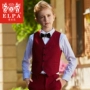 ELPA Boy Dress Children Vest Set Trang phục Hoa Boy Boy Big Boy Boy Show Catwalk Suit quần áo trẻ em cao cấp