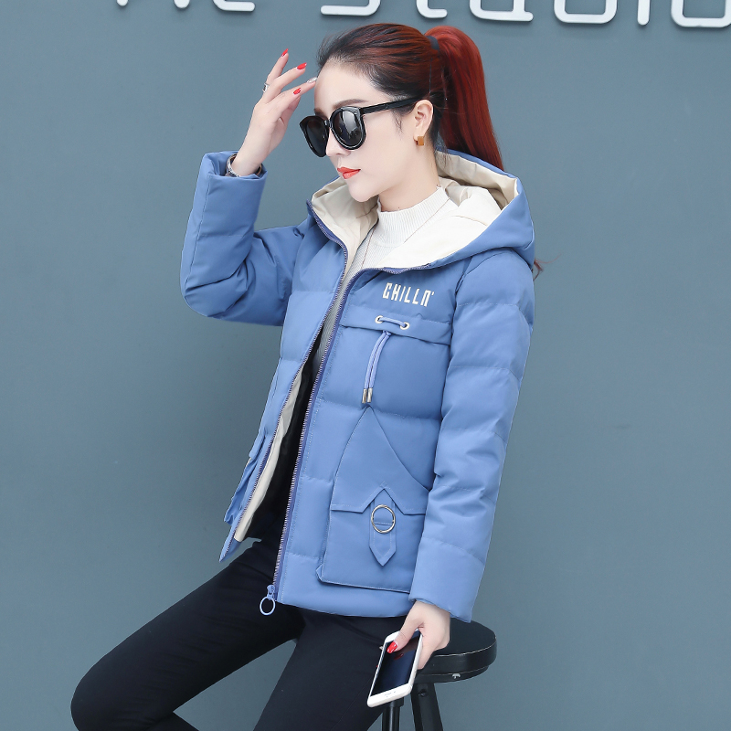 棉衣棉服女冬装2019年新款时尚韩版宽松羽绒棉袄短款加厚冬季外套