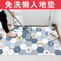 Room floor mat can scrub thickened Living room Bedroom Carpet Reading Area Crawl Ground Mat Waterproof Cartoon Bedside Blanket