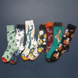 Носки для мальчиков, ретро гольфы, японский мужской скейтборд, европейский стиль