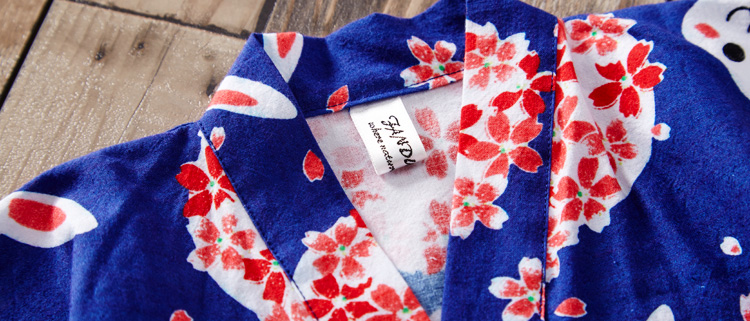 Pyjama mixte en Coton à manchon moyen - Ref 3005660 Image 13