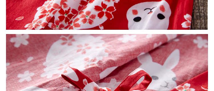 Pyjama mixte en Coton à manchon moyen - Ref 3005660 Image 32