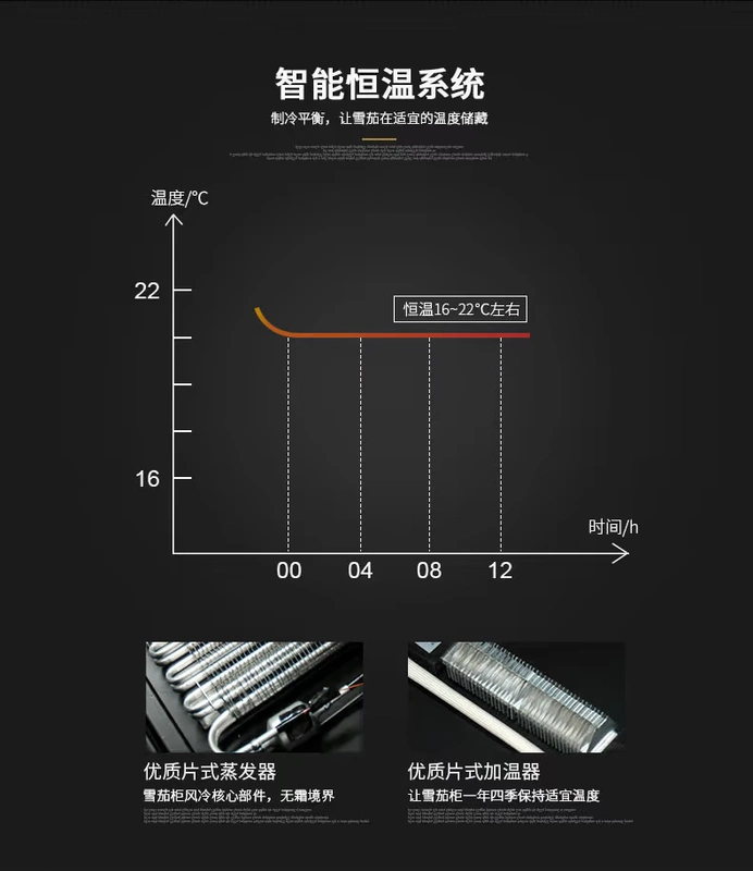 Tủ xì gà Sai Xin SRT-128X nhiệt độ và độ ẩm không đổi tủ rượu nhập khẩu máy nén khí tủ lạnh xì gà tủ rượu vang bosch