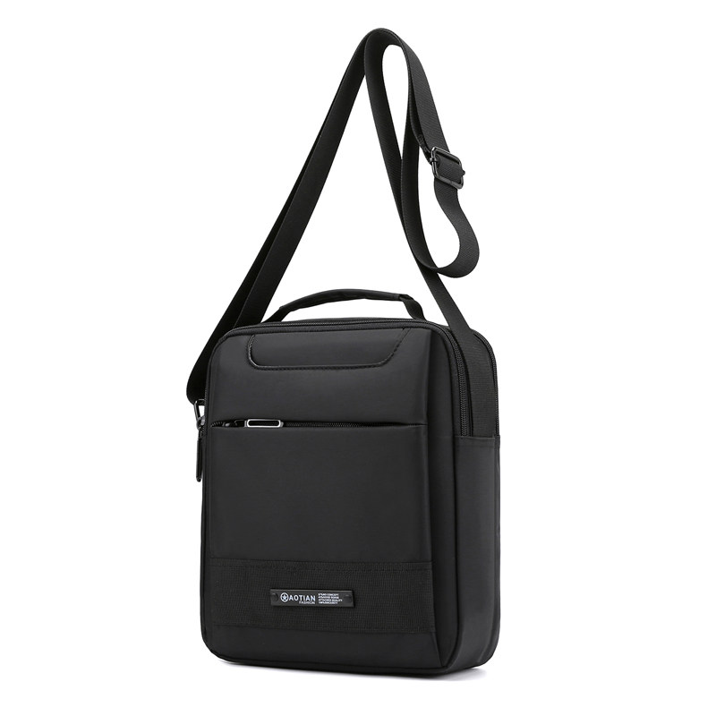 Summer men's mini backpack men's coin cell phone bag multi-functional waterproof nylon men's bag shoulder bag messenger bag