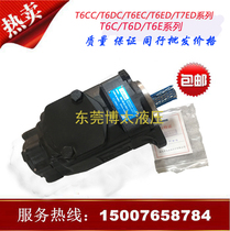 DENSIN type hydraulic oil pump T6DC 050 025 1R00 B1 high and low double vane pump spot