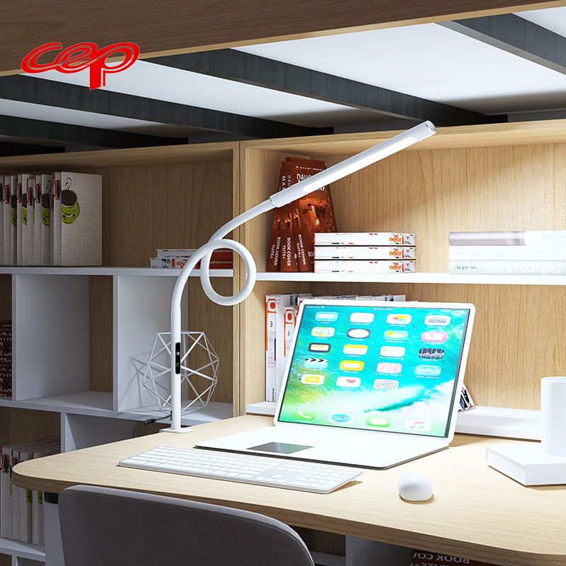 Work and study desk clip table lamp long arm clip lamp bedside lamp painting table lamp dormitory clip