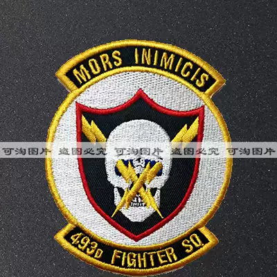 493 Fighter Command Armband Armband Badge Chest Strip Cap Emblem Order Velcro