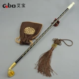 Aibao old -style bronze smoke sack pot