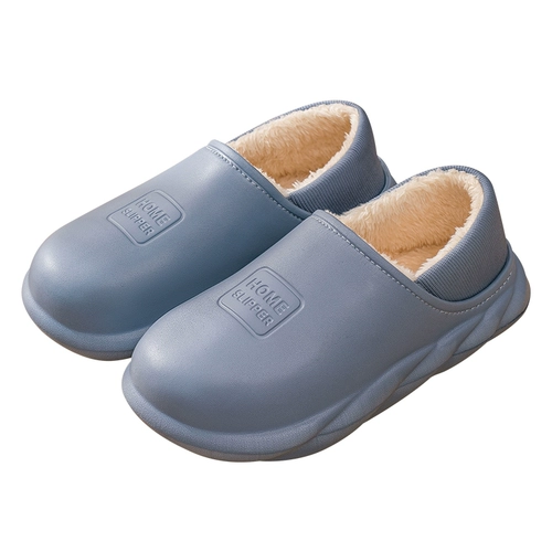 Зимние тапочки, нескользящая флисовая удерживающая тепло обувь