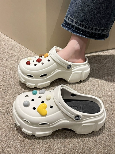 Обувь на платформе, летняя куртка, пляжные сандалии, сумка для обуви, высокие тапочки