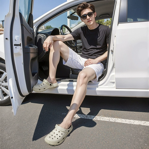 Нескользящие летние дезодорированные пляжные тапочки, сандалии